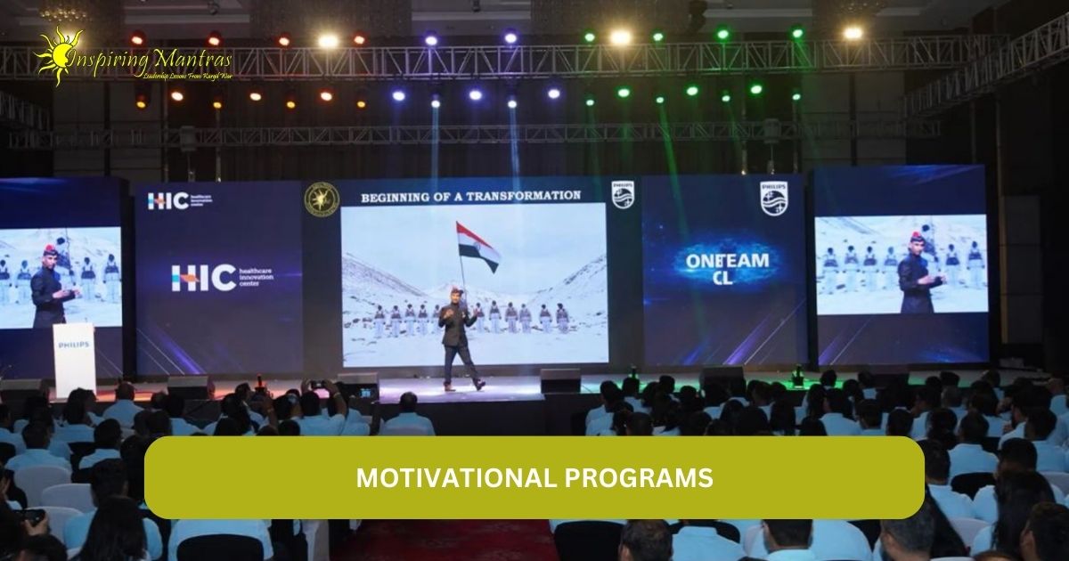 Motivational Programs in India | Inspiring Mantras