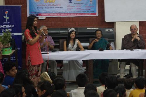 Workshop at Saksham bharti Women Day Celebration  Inspiring Mantra