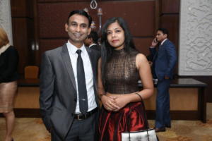 Shikha Saxena and Captain Akhilesh Saxena at Black tie ball (3)